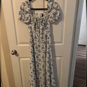 SHEIN Floral knot dress